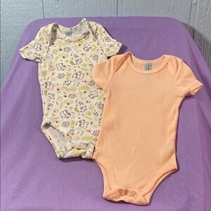 5 for $10 💜 Bodysuit Set Size 6-9 Months